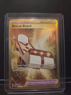 Rescue Board Hyper Rare 225/167 Sv06: Twilight Masquerade Pokemon Card TCG - Image 1