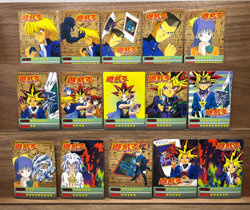 Yugioh Marusho sticker lot 15 set 1999 TOEI vintage oldschool Yugi Bakura Tea NM - Image 1