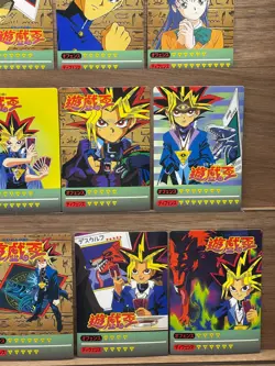 Yugioh Marusho sticker lot 15 set 1999 TOEI vintage oldschool Yugi Bakura Tea NM - Image 2