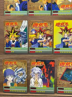 Yugioh Marusho sticker lot 15 set 1999 TOEI vintage oldschool Yugi Bakura Tea NM - Image 3