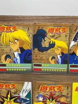 Yugioh Marusho sticker lot 15 set 1999 TOEI vintage oldschool Yugi Bakura Tea NM - Image 4