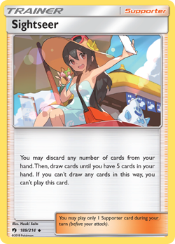 Sightseer 189/214 Uncommon | Lost Thunder | Pokemon Card - Image 1