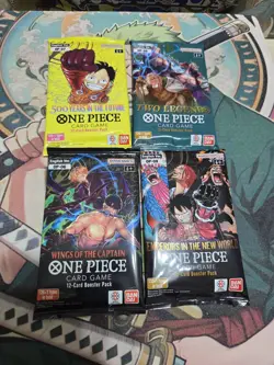 BANDAI One Piece Card Game TCG Combo Set 4 Packs OP06-OP09 (ENGLISH) - Image 1