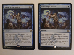 2x Winternight Stories NM MTG Tarkir Dragonstorm Magic the Gathering - Image 1