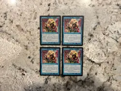 Mtg Visions Prosperity x4 - Magic the Gathering Prosperity Playset Lp-Played - Image 1