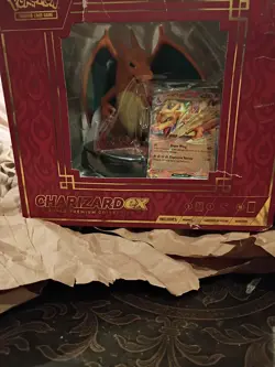 Charizard EX Super Premium Collection Box, Collectors Charizard Box, Pokemon Box - Image 1