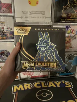 Pokemon TCG: Mega Evolution Lucario Elite Trainer Box (ETB) - Sealed - Image 1