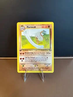Marowak Uncommon 1st Edition Jungle 39/64 Pokemon - Image 1