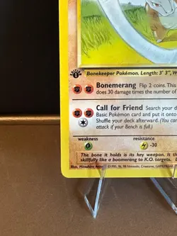 Marowak Uncommon 1st Edition Jungle 39/64 Pokemon - Image 5