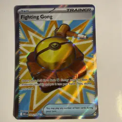 Pokemon TCG Fighting Gong 168/132 Ultra Rare Me01: Mega Evolution Holo - NM - Image 1