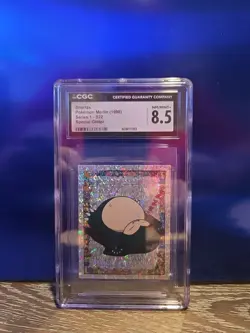1998 Snorlax Holo Sticker - Topps Merlin Pokemon - Image 1