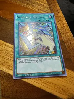 Speedroid Scratch BROL-EN035 1st Edition Secret Rare PL + BONUS - Image 1