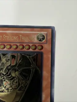 Yu-Gi-Oh Hamon, Lord of Striking Thunder SOI-EN002 1st Edition Ultimate Rare - Image 3