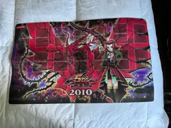 Yu-Gi-Oh! 2010 5DS Akiza Black Rose Dragon Official Win-A-Playmat - Image 2