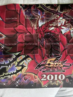 Yu-Gi-Oh! 2010 5DS Akiza Black Rose Dragon Official Win-A-Playmat - Image 4