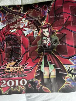 Yu-Gi-Oh! 2010 5DS Akiza Black Rose Dragon Official Win-A-Playmat - Image 5