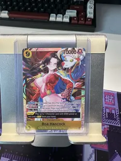 Op14-112 Boa Hancock Super Rare The Azure Sea's Seven One Piece Card Game TCG SR - Image 1