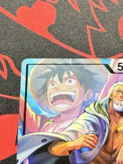 OP-12-001 Silvers Rayleigh Alt Art Leader One Piece Legacy of the Master ENG NM - Image 3
