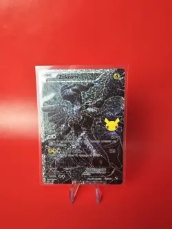 Pokemon TCG Zekrom 114/114 Holo Rare Card 25th Anniversary Celebrations - Image 1