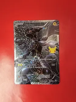 Pokemon TCG Zekrom 114/114 Holo Rare Card 25th Anniversary Celebrations - Image 3