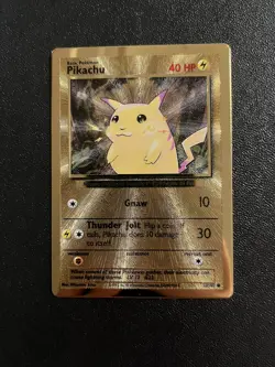 Pikachu - (Celebrations Metal Card) 058/102 Miscellaneous Cards & Products Holo - Image 1