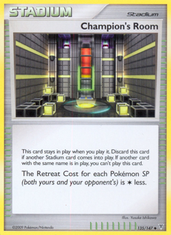 Champion's Room 135/147 Uncommon | Supreme Victors | Pokemon Card - Image 1