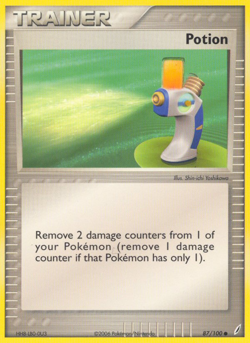 Potion 87/100 Common | Crystal Guardians | Pokemon Card - Image 1