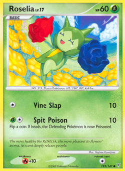 Roselia 123/147 Common | Supreme Victors | Pokemon Card - Image 1