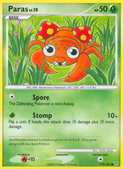 Paras 119/147 Common | Supreme Victors | Pokemon Card - Image 1