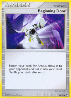 Beginning Door 82/99 Uncommon | Arceus | Pokemon Card - Image 1