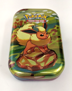 Pokemon TCG Flareon Scarlet & Violet Prismatic Evolutions Mini Tin Card Coin - Image 2