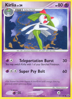 Kirlia 51/127 Uncommon | Platinum | Pokemon Card - Image 1