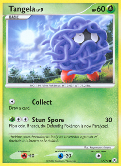 Tangela 77/99 Common | Arceus | Pokemon Card - Image 1