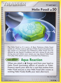 Helix Fossil 93/99 Common | Arceus | Pokemon Card - Image 1