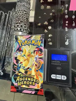 22.8g HEAVY -Pokemon Ascended Heroes Booster Pack -Possible GODU SAME DAY SHIP! - Image 2
