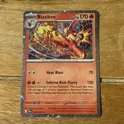 Pokemon TCG - Destined Rivals - Blaziken - 042/182 - Cosmos Holo Rare - Promo - Image 1