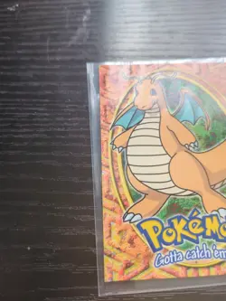 1999 Topps Pokemon Animation Series 1 E12 of 12 #149 Dragonite Black Logo - Image 3