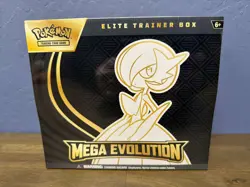 Pokemon TCG Mega Evolution Elite Trainer Box Sealed Gardevoir Alakazam - Image 1