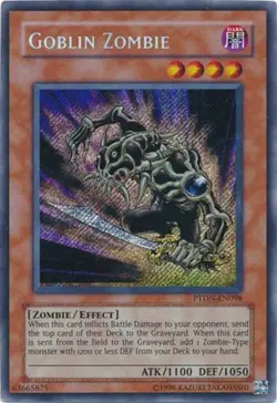 Goblin Zombie - PTDN-EN098 - Secret Rare - Unlimited Edition x1 NM-Mint Yu-Gi-Oh - Image 1