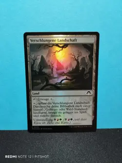 FOIL Verschlungene Landschaft / Twisted Landscape - MTG Magic - Image 1