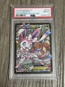 Pokemon PSA 8 Sylveon EX RC32/RC32 Generations Radiant Collection - Image 1
