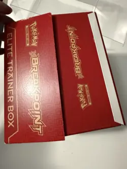 POKEMON TCG XY BREAKPOINT ELITE TRAINER BOX ETB - Empty Opened No Packs No Cards - Image 3