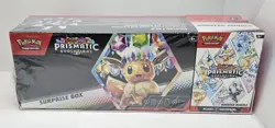 Pokemon TCG Prismatic Evolutions Surprise Box + Booster Bundle Sam's Exclusive - Image 1