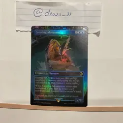 Cresting Mosasaurus (Borderless) Universes Beyond: Jurassic Foil - Image 1