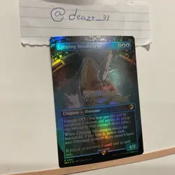 Cresting Mosasaurus (Borderless) Universes Beyond: Jurassic Foil - Image 2