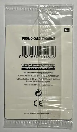 Zygarde 72/131 •SWIRL• Sealed Stamped Promo Sun & Moon: Legendary Pokemon 2018 - Image 2