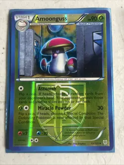 Amoonguss (Team Plasma) 13/135 Reverse Holo BW Plasma Storm Pokemon TCG MP - Image 1