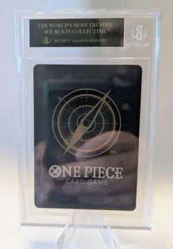 One Piece Karte Roronoa Zoro BGS Black Label 10 Beckett OP06-118 SEC - Image 2