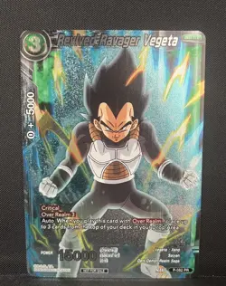 Dragon Ball - Revived Ravager Vegeta - Foil Stamped P082-PR Promo Card NM/M - Image 1