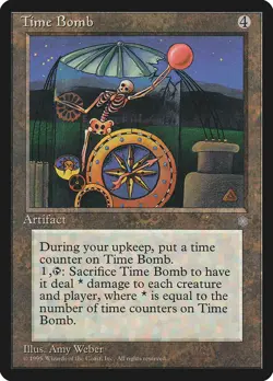 Time Bomb Ice Age PLD Artifact Rare MAGIC THE GATHERING MTG CARD ABUGames - Image 1